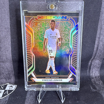 Rare🔥Panini Obsidian  Electric Etch Orange🔥Real Madrid 42/50 Vinicius Junior🔥