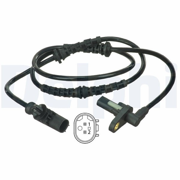 Delphi Sensor, Raddrehzahl Rechts, Vorderachse FüR Land Rover-image
