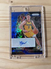 2024-25 Panini Prizm T.J. McConnell Signatures Blue Auto /49 Pacers