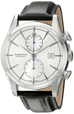 HAMILTON American Classic H32416781 Silver SS Men's Watch New in Box