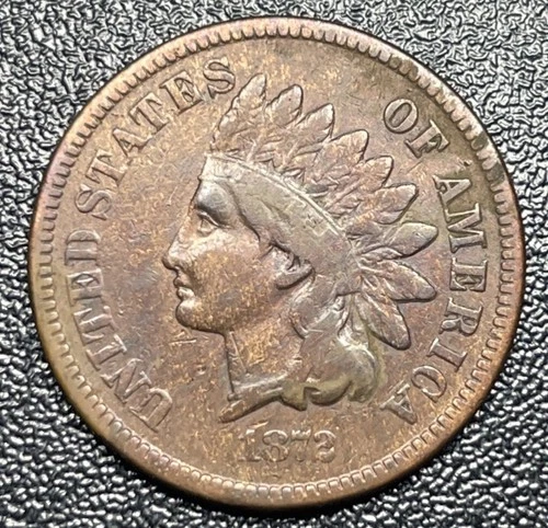 1872 Indian Head Cent 1c Key Date Choice Fine Details