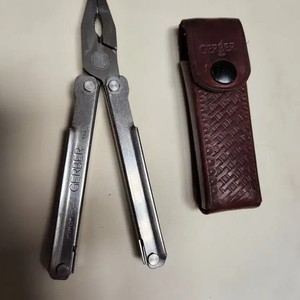 Gubber Original MPT Survival Tool Used in Leather Case