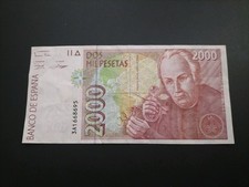 Spain 2000 Pesetas 1992