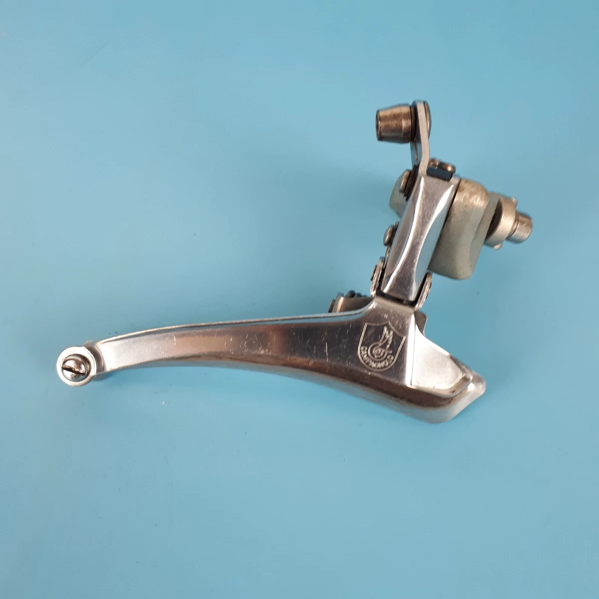 Dérailleur Avant Campagnolo Veloce 2x9 Vitesses - Pince 28,6 Mm - Pour Vélo De Route Vintage - Occasion