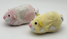 2008 ZHU ZHU PET and Go-Go Pet Hamster Pipsqueak and Jilly Working Lot of 2