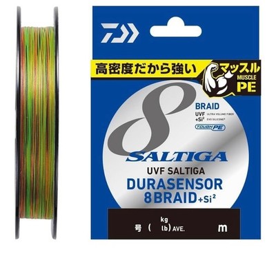 DAIWA PE Line UVF Saltigadura Sensor X8+Si2 choose Weight and Length, from Japan