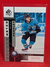 2021-22 UD SP Authentic Hockey -  Retro Future Watch - 01FW-RM Ryan Merkley /900