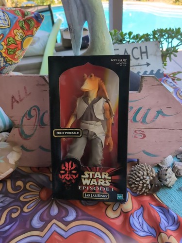 Brandneu Star Wars Episode 1 Glas Jar Binks 12-in Figur voll beweglich brandneu - Bild 16 von 21