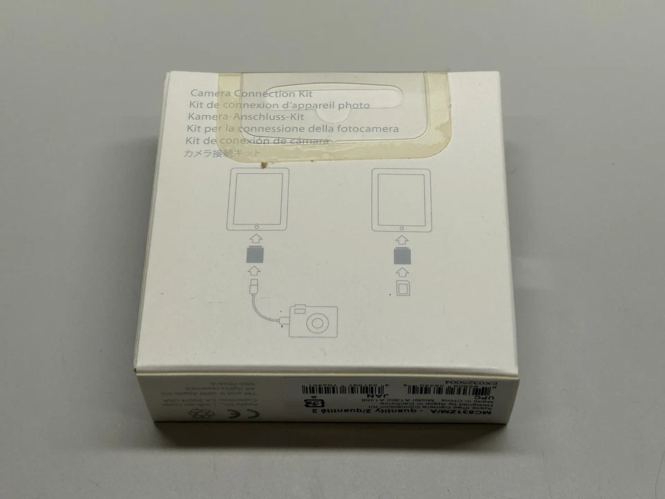 New Genuine Apple iPad Camera Connection Kit MC531ZM/A MODEL A1362 A1358 - Image 3 of 3