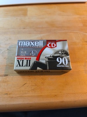 MAXWELL AUDIO CASSETTE HIGH BIAS, XL 290 MINUTES SEALED BRAND NEW