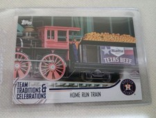 2018 Topps Team Traditions & Celebrations Home Run Train Houston Astros  TTC-HT