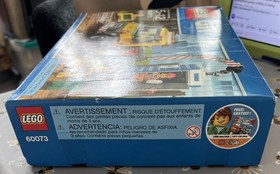 LEGO CITY: Service Truck (60073) with Port-A-Potty Trailer & 2 Minifigures  RARE