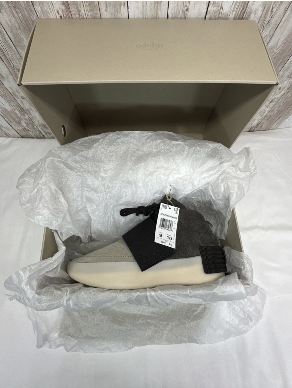 Adidas Fear of God Athletics Trainer JQ5971, Men’s Sz 9. Dead Stock. Fast Ship. thumbnail 3