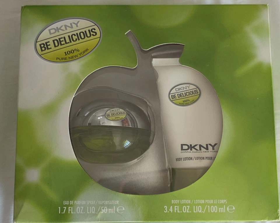 Be Delicious by DKNY Set de Regalo 1.7 OZ Perfume EAU + 3.4 FL Loción Corporal Nuevo En Caja Foto 3 de 4