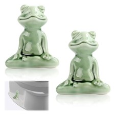 2pcs Ceramic Toilet Bolt Covers, Frog Toilet Bolt Covers Toilet Bolt Caps
