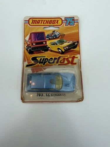 *VINTAGE* 1979 Matchbox Superfast No. 12 Citroen CX Estate - MINT ON CARD