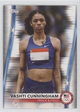 2021 Topps US Olympic & Paralympic Team and Hopefuls Vashti Cunningham #60 1qy