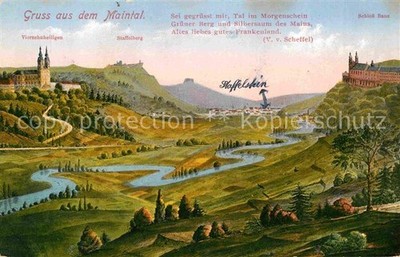 Staffelberg Castle Banz Staffelstein Fourteen Saints Maintal