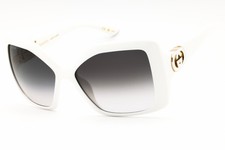 New Gucci GG2015S 003 White/Grey Gradient 59-16-130 Sunglasses