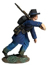 31289 - Federal Iron Brigade Advancing at Right Shoulder No.4 - ACW - W Britain