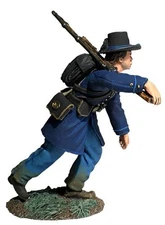 31289 - Federal Iron Brigade Advancing at Right Shoulder No.4 - ACW - W Britain