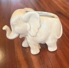 Vintage Shawnee Pottery Ceramic Yellow Nursery Baby Elephant Planter Vase