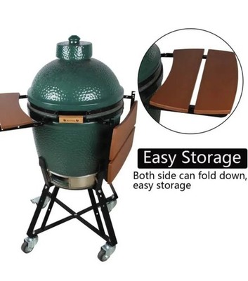 Side Shelves Big Green Egg Accessories, Composite 2 Slat Egg Mates for Large ...