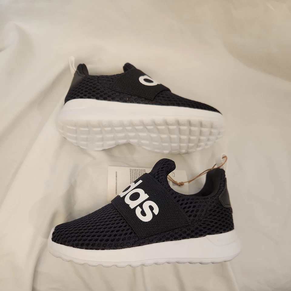 ZAPATOS DEPORTIVOS ADIDAS LITE RACER ADAPT 4.01 NIÑOS NEGROS TALLA 7K NIÑOS SIN CORDONES NUEVOS CON ETIQUETAS Foto 3 de 4
