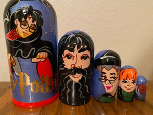 harry potter russian nesting dolls