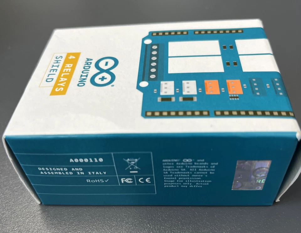 Arduino 4 RELAYS SHIELD - New Old Stock - Image 4 of 4