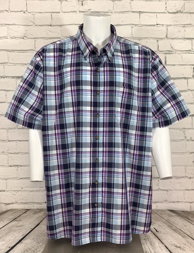 men's 3xl short sleeve dress shirts