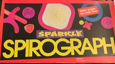 Sparkle Spirograph Set. 1992 1993 Kenner Vintage Toy crafts