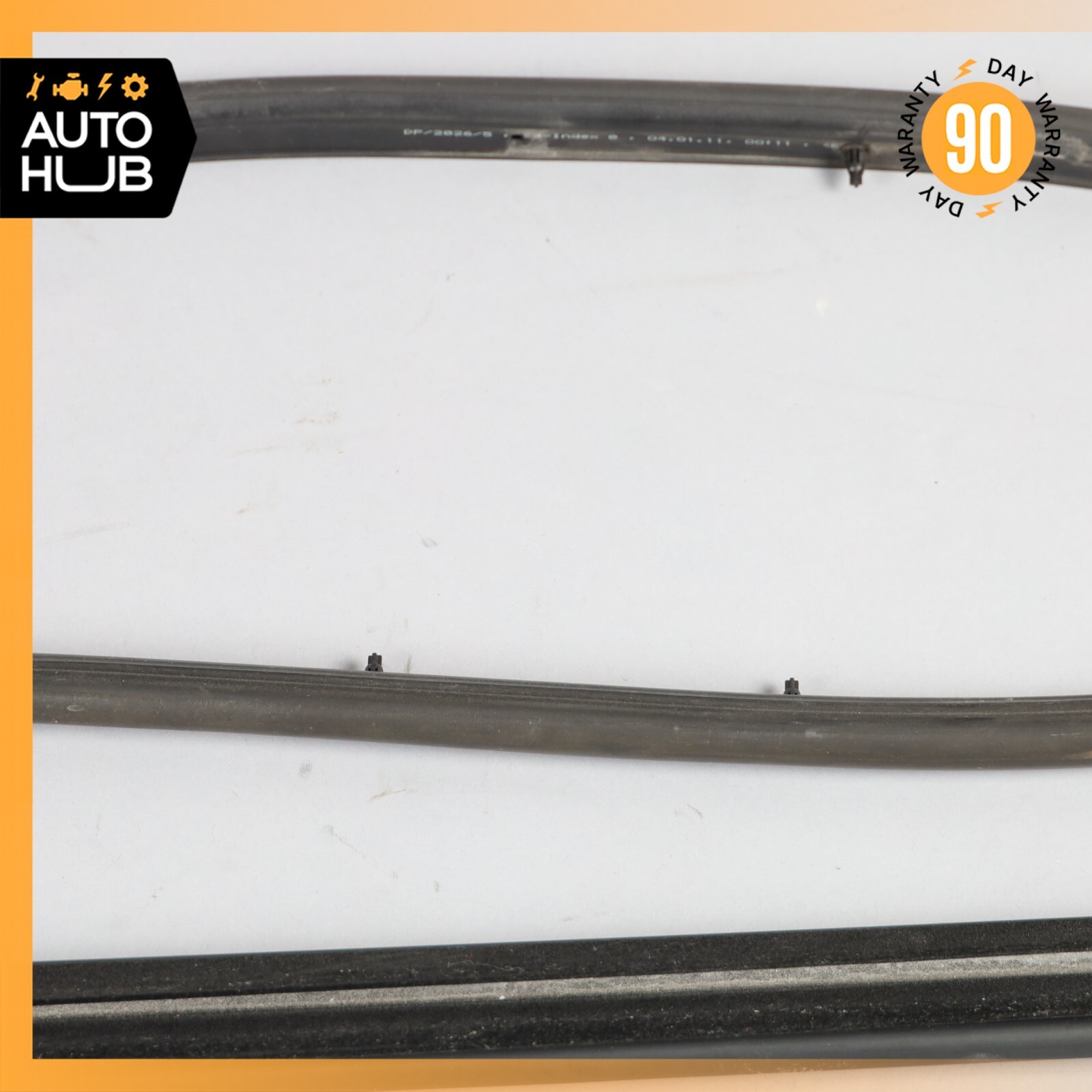 08-19 Maserati GranTurismo M145 Left Side Door Inner Seal Rubber OEM