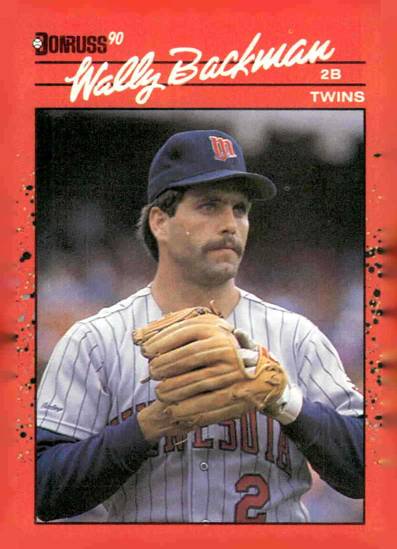 1990 Donruss #155 Wally Backman