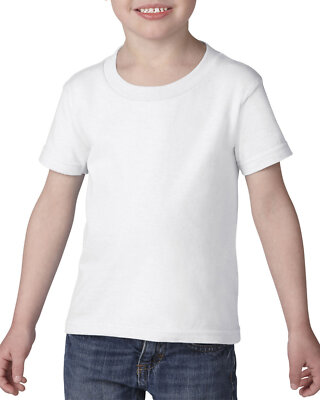 3 Pack Of Gildan Toddler Heavy Cotton Stylish T Shirt Plain T-Shirt - G510P
