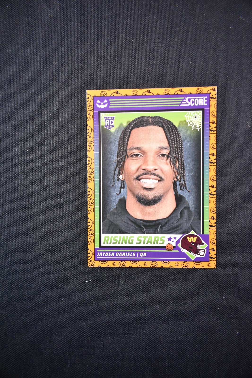 2024 Panini Score-A-Treat - Rising Stars Orange Pumpkins #26 Jayden Daniels (RC)