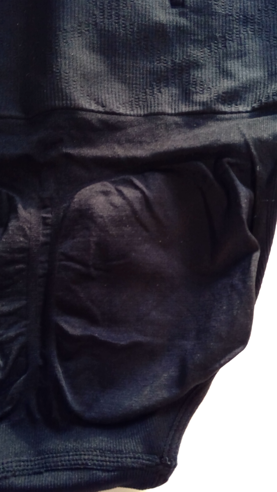 Unbranded Black Body Defining High Waisted Ribbed Underwear Size XXL CG