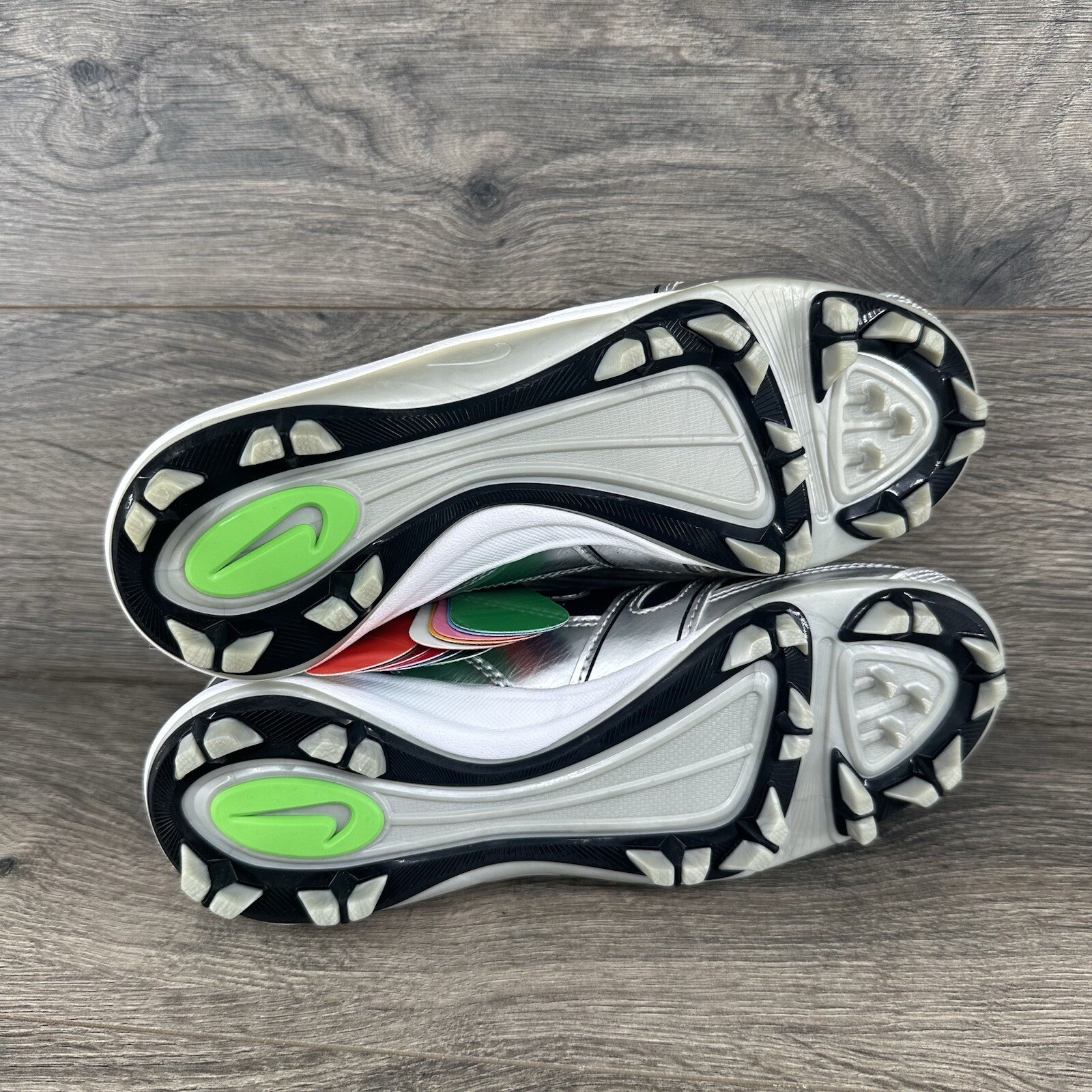 Nike Speedlax Women's Lacrosse Cleats Size 5.5 Black Silver 334097 for ...