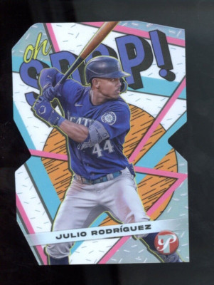JULIO RODRIGUEZ 2023 Topps Pristine Oh Snap Die Cut #OS-9 Mariners