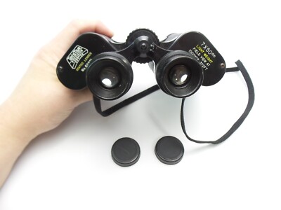 VINTAGE TELSTAR BINOCULARS #62321 COATED LENSES 7X50mm 1000YDS