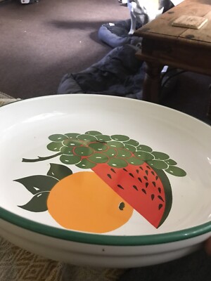 30cm Ceramic pedestal fruit UK