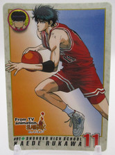 Kaede Rukawa SHOHOKU 91 SLAM DUNK Card animation BNADAI 1994 Carddas Japan TCG