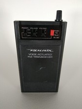 Voice Operated 2 Way Communication System Realistic TRC-500 Vintage