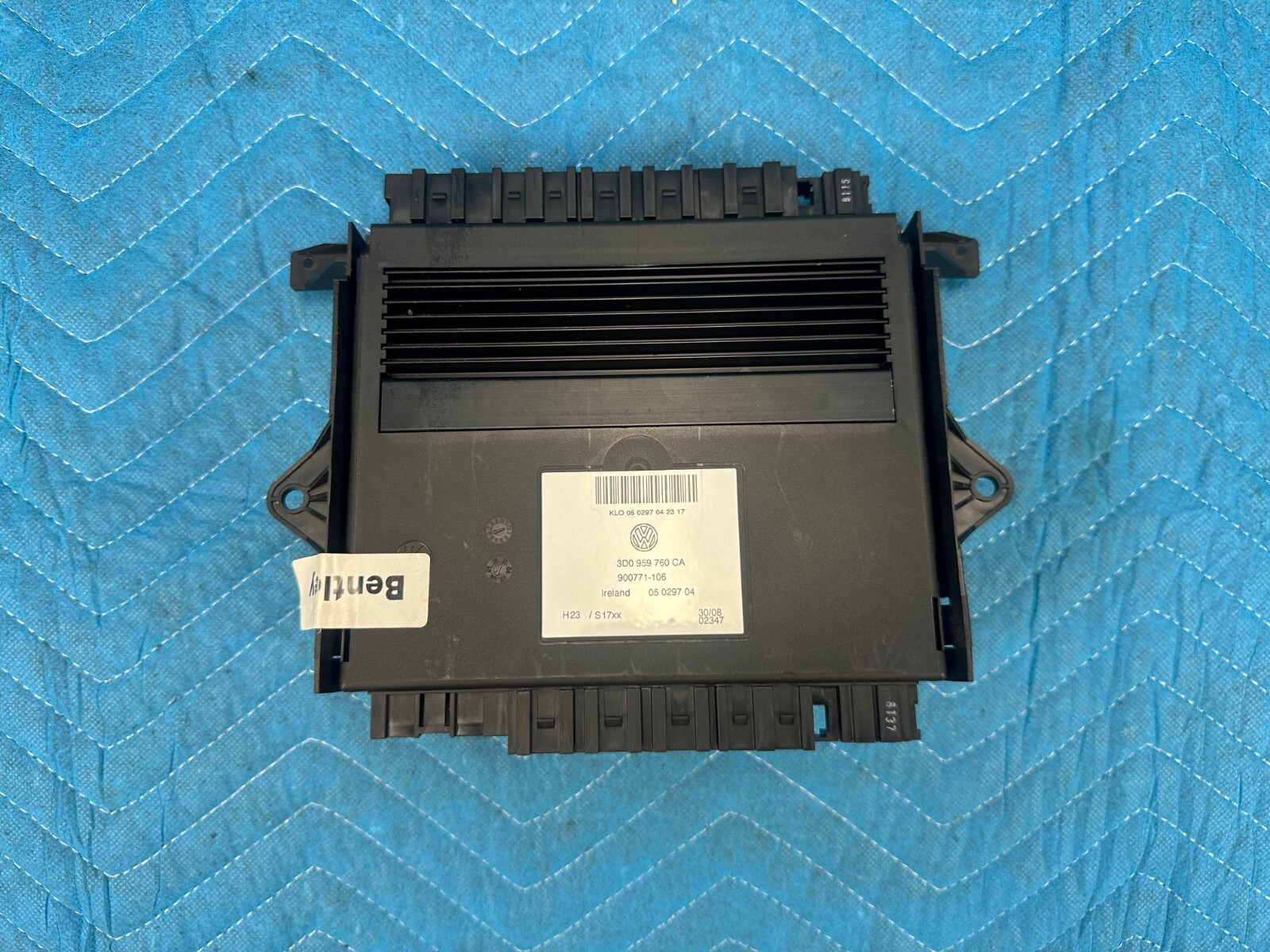 Bentley Flying Spur Front Driver's Seat Adjustment Control Module 2006-2012 OEM