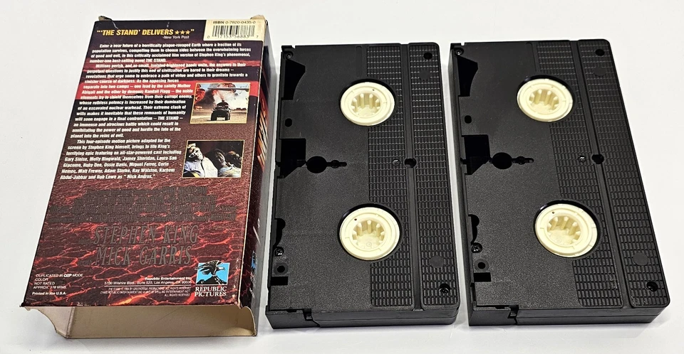 The Stand VHS 1995 Stephen King 2-Tape - Image 2 of 4