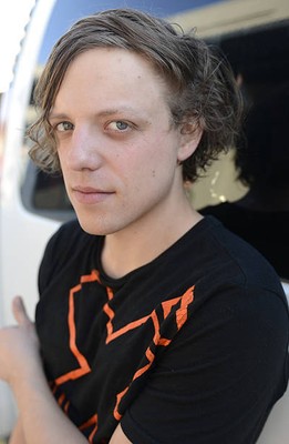 Robert DeLong poses at Waterloo Records on March 13 2013 in Austi - Old Photo 2