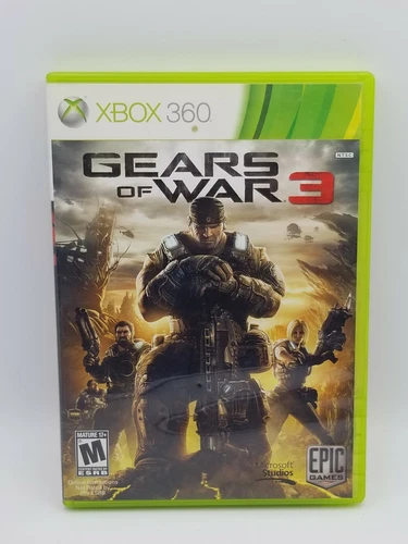 Gears of War 3 Xbox 360 Video Game 2011 Rated M-Mature