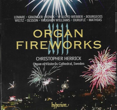 Organ Fireworks XIII - Christopher Herrick, Organ Vasteras Cathedral Sweden CD 