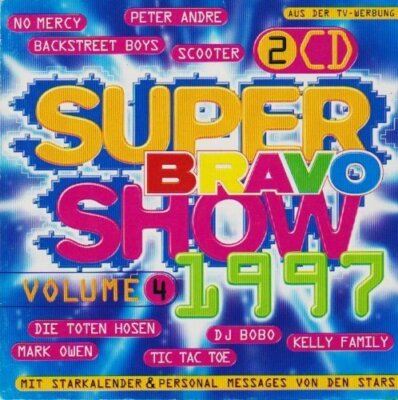 Bravo Super Show 4 (1997) Faithless, Prodigy, Die Toten Hosen, Cita, To.. [2 CD]