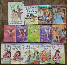 Lot of 15 Pre Teen Girl Books Rainbow Fairies American Girl Hopscotch Hill Kids